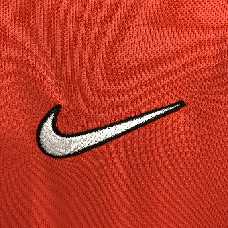 1998 Netherlands Home Retro Orange Jersey