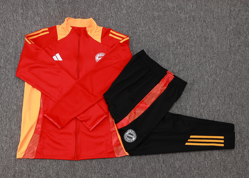 2024/25 Bayern  Red Jacket Tracksuit