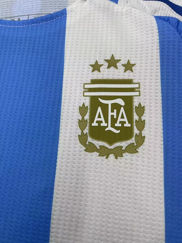 24-25 Argentina Home Kids Player Version Soccer Jersey (球员童装)