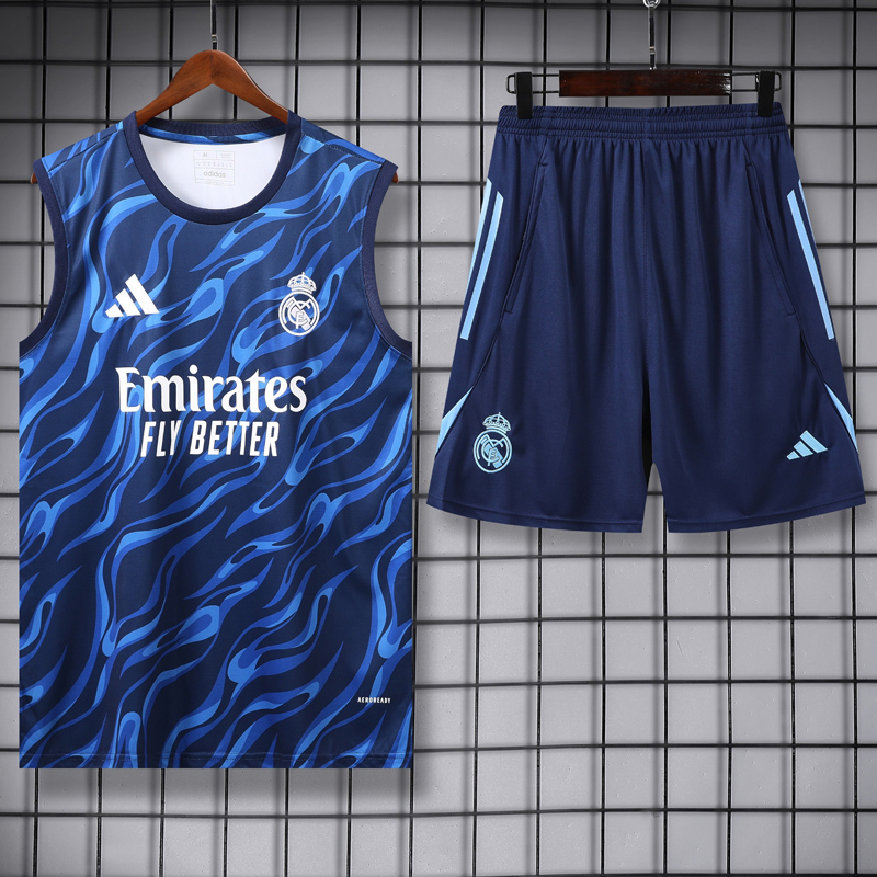 25-26 RMA Blue Tank top and shorts suit
