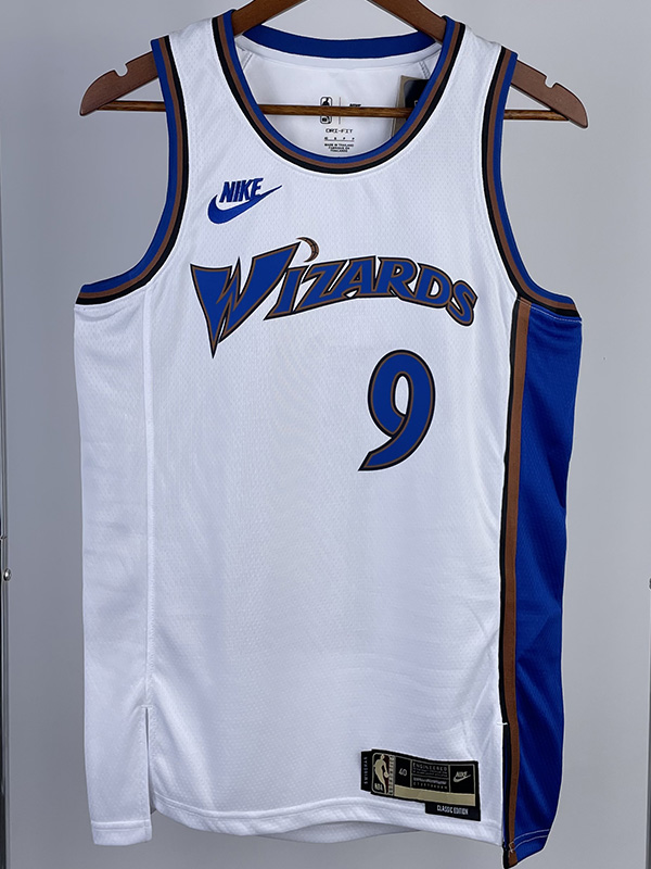 22-23 Wizards AVDIJA #9 White Top Quality Hot P...