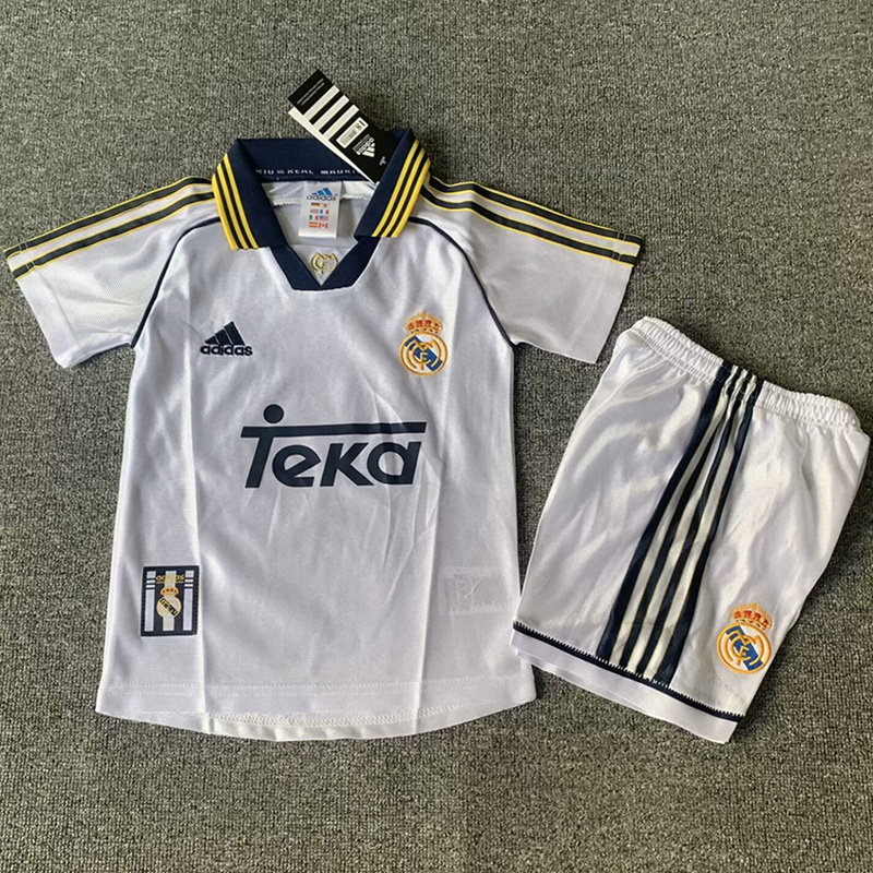 1998-2000 RMA Home Kids Retro Soccer Jersey