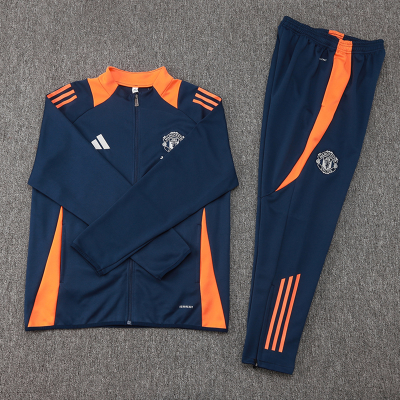 24-25 Man Utd Royal blue Jacket Tracksuit