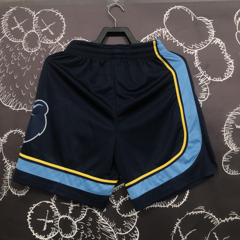GRIZZLIES Dark Blue Edition Top Quality NBA Pants