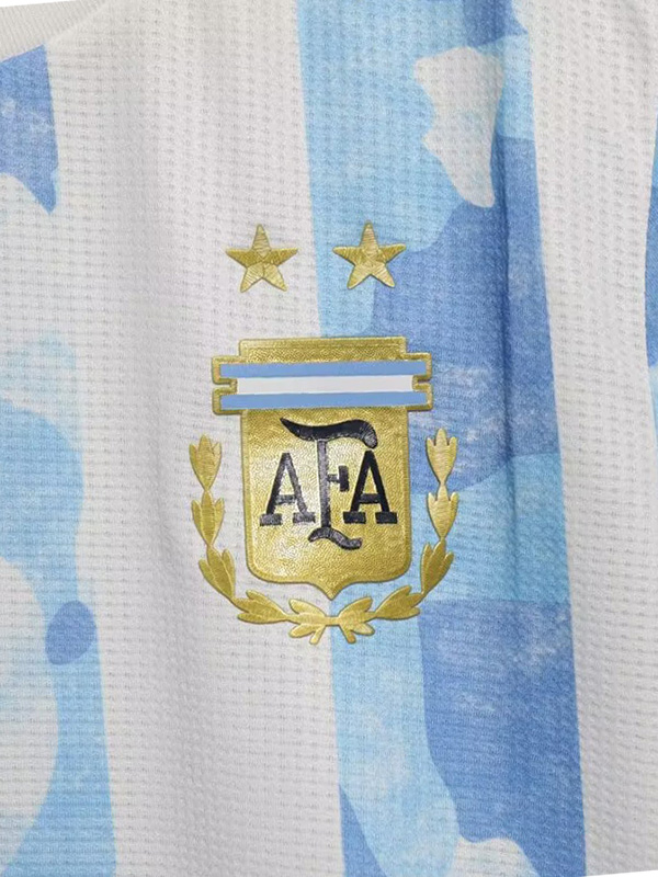 2020-2021 Argentina Home Player Version 球员 Retro Soccer Jersey