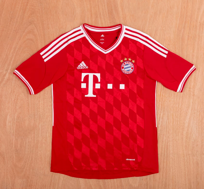 2013-2014  Bayern Home Retro  Soccer Jersey