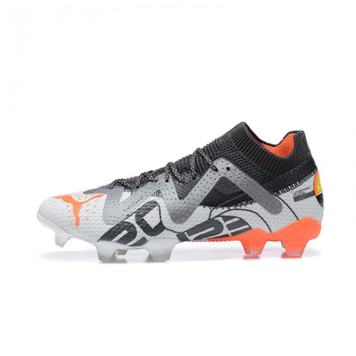 Future Ultimate FG Soccer Shoes-White/Black-2891159