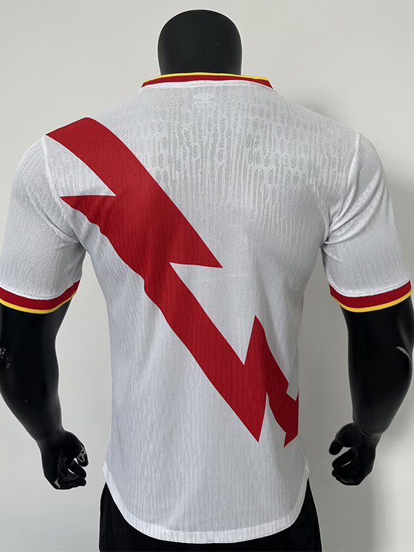 25-26 Rayo Vallecano Home Player Version Soccer Jersey