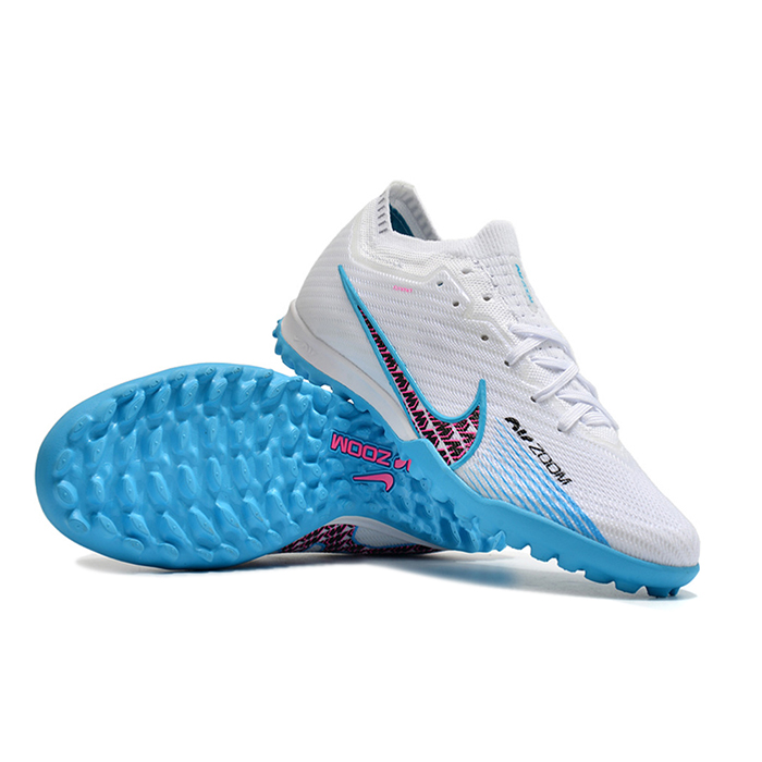 Air Zoom Mercurial Vapor XV Elite TF Soccer Shoes-White/Blue-5655838