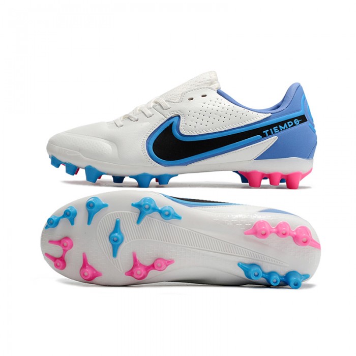 Legend 9 Academy AG Soccer Shoes-White/Blue-421020