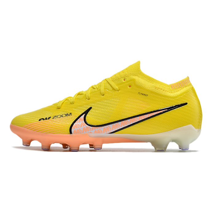 Air Zoom Mercurial Vapor XV Elite AG Soccer Shoes-Yellow/Pink-622099