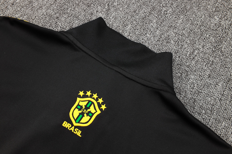 24-25 Brazil Yellow Jacket Tracksuit #A807(喷墨)