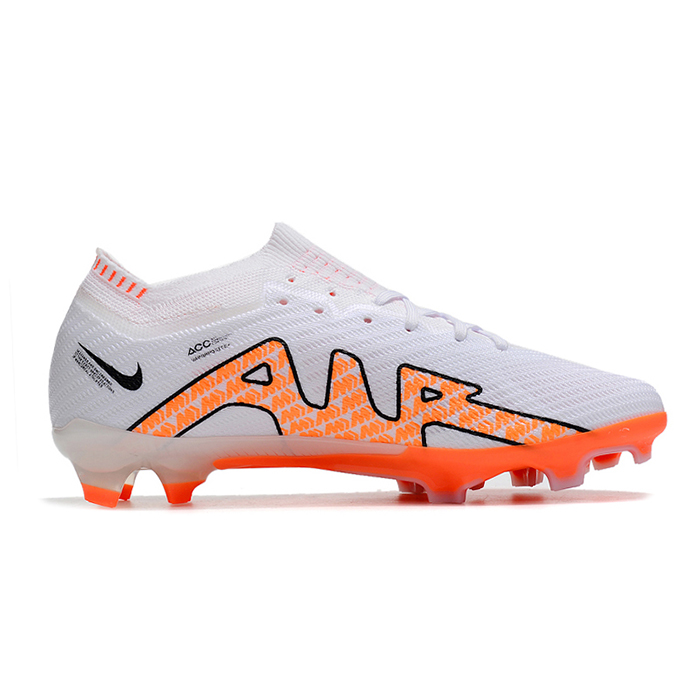 Air Zoom Mercurial Vapor XV Elite FG Soccer Shoes-White/Orange-6123328