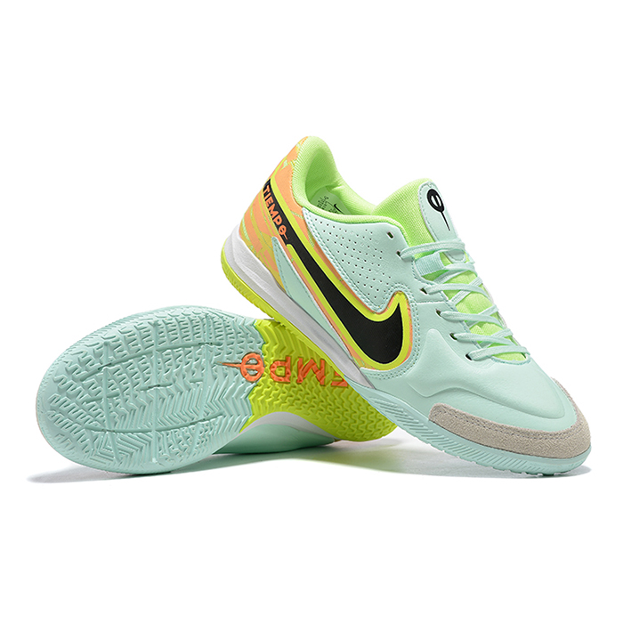 Tiempo Legend 9 TF Soccer Shoes-Green/Black-5739057