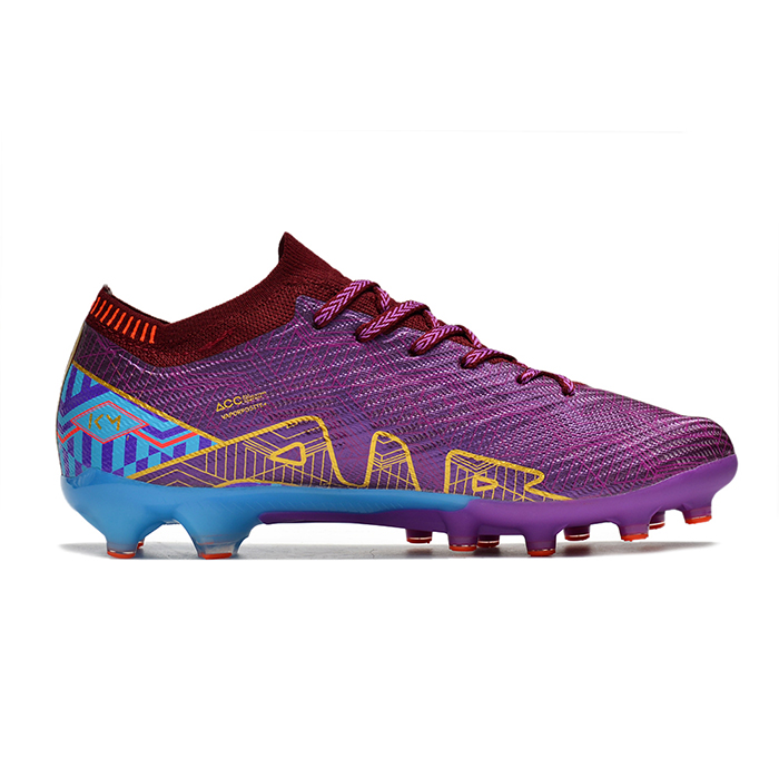 Mbappé Air Zoom Mercurial Vapor XV Elite AG Soccer Shoes-Wine Red/Blue-1527440