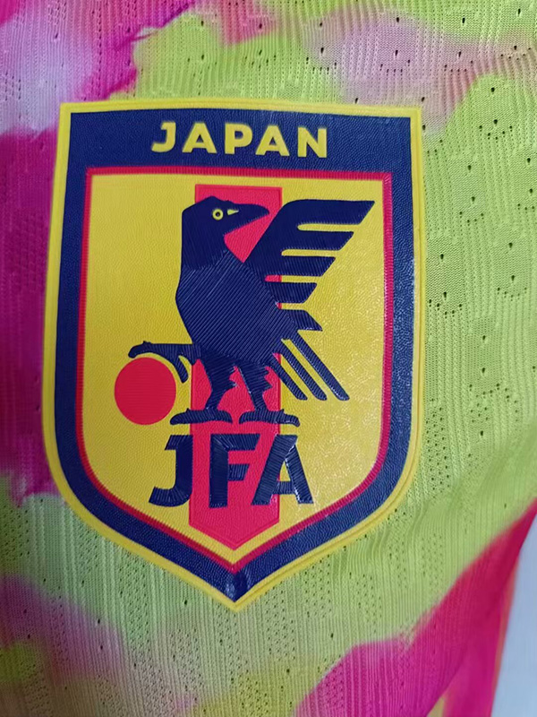 2024 Japan Yellow blue Special Edition Player Version Soccer Jersey  经典款2