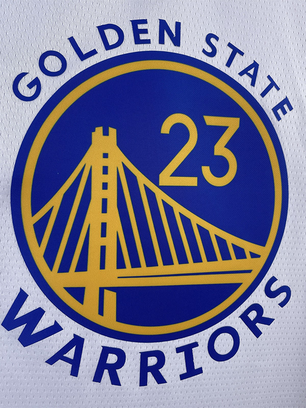 22-23 WARRIORS GREEN #23 White Top Quality Hot ...