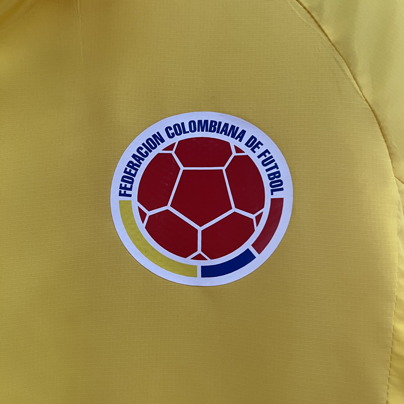 2024 Colombia Yellow Windbreaker