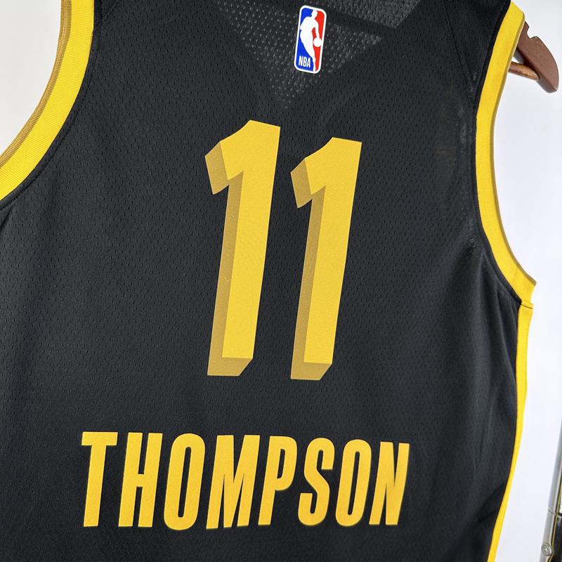 23-24 WARRIORS THOMPSON #11 Black City Edition ...