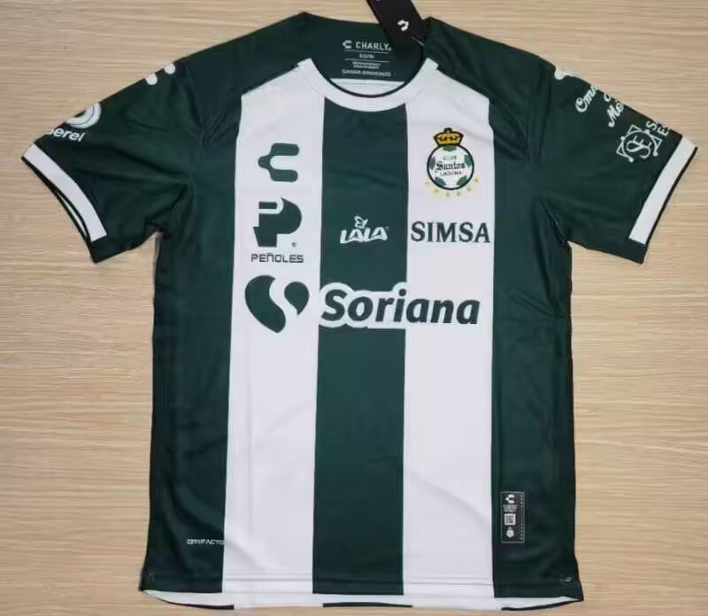 24-25 Santos LagunaHome Fans Soccer Jersey
