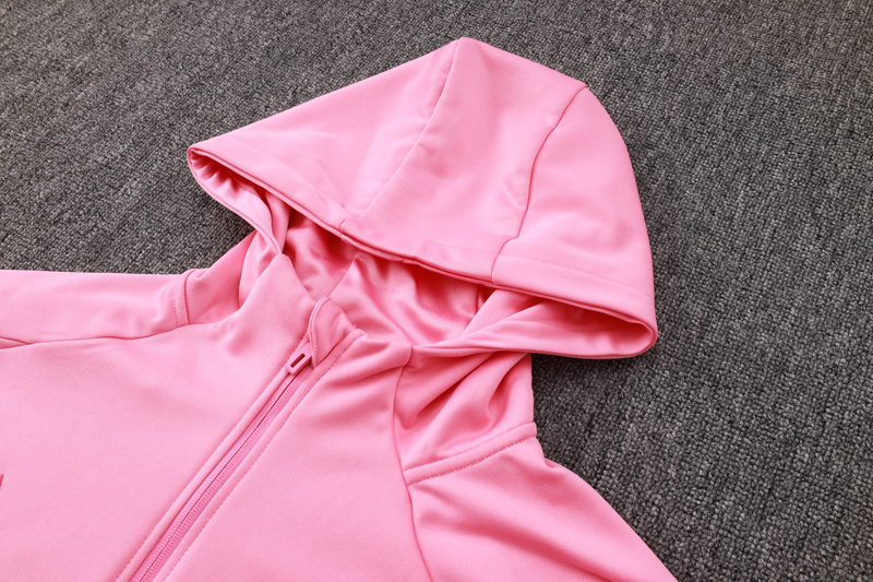 24-25 Inter Miami Pink Hoodie Jacket Tracksuit #F570