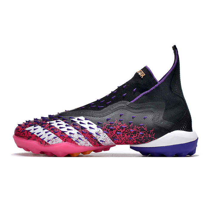 PREDATOR FREAK .1 TF High Soccer Shoes-Red/Black-2756833