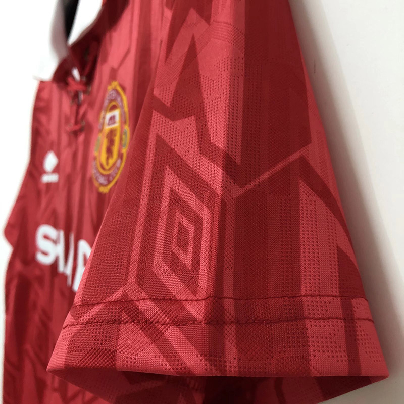 1992-1994 Man Utd Home Retro Soccer Jersey