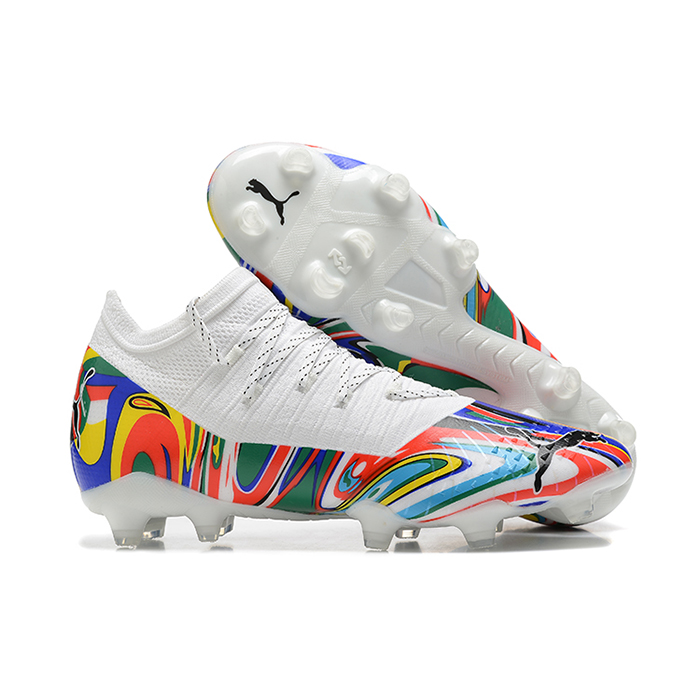 Neymar Future Z 1.3 Teazer FG Soccer Shoes-White/Red-3909245