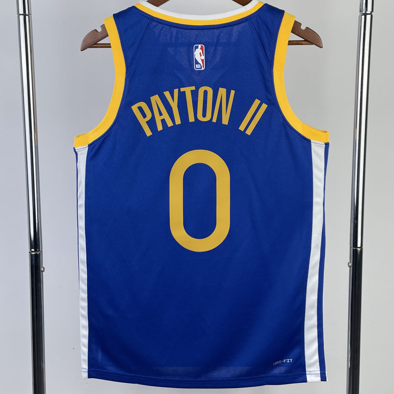 22-23 WARRIORS PAYTON II #0 Blue Top Quality Ho...
