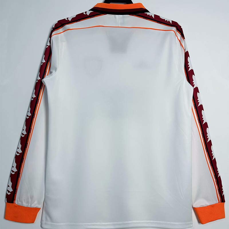 1998-1999 Roma Away Long Sleeve Retro Soccer Jersey (长袖)
