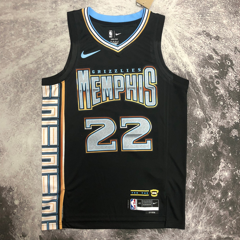 22-23 GRIZZLIES BANE #22 Black City Edition Top...