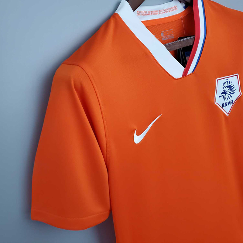 2008 Netherlands Home Retro Soccer Jersey