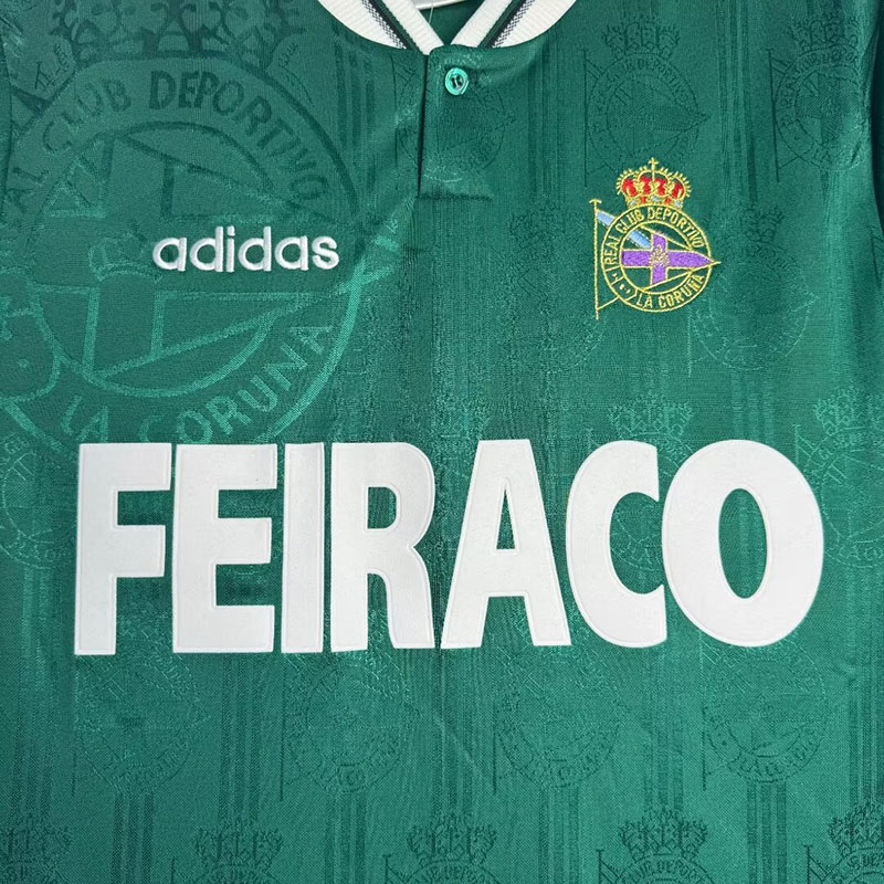 1999-2000 La Coruna Away Retro Soccer Jersey