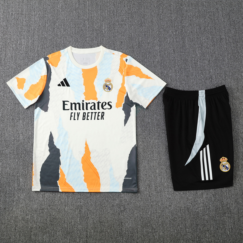 25-26 RMA White Training Short Suit