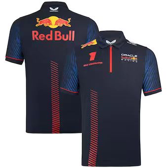 2023 F1 Red Bull #1 Royal Blue Polo Red Racing ...