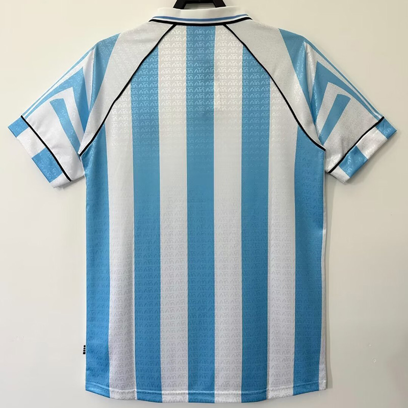 1996-1997 Argentina Home Retro Soccer Jersey