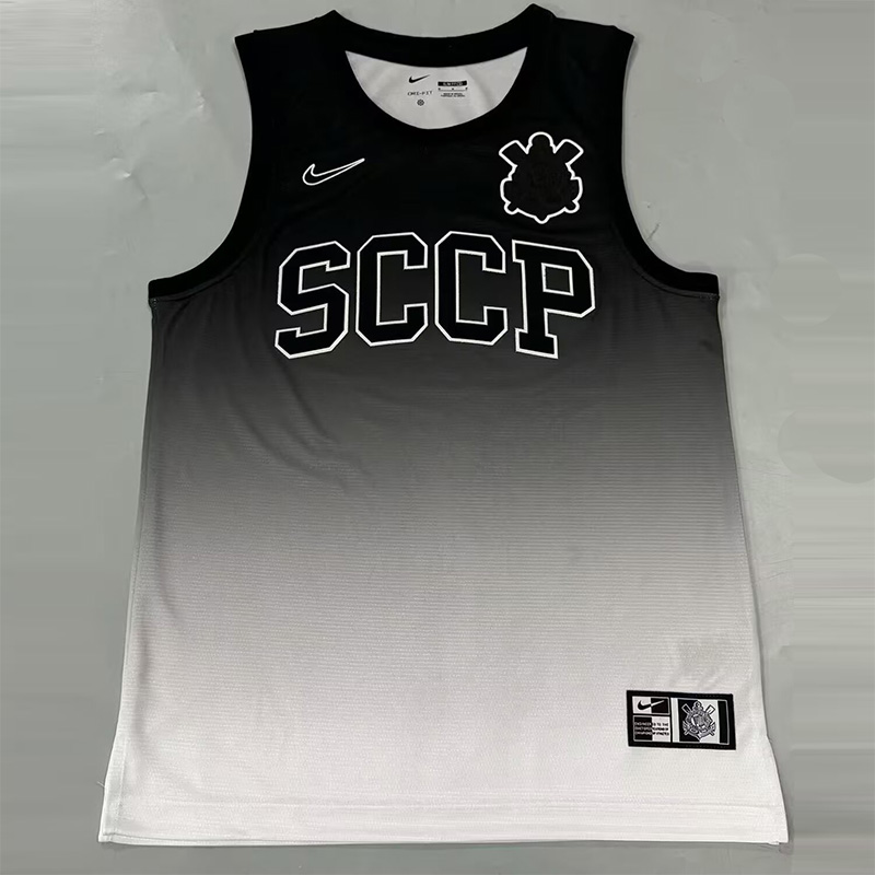 25-26 Corinthians Black White Vest