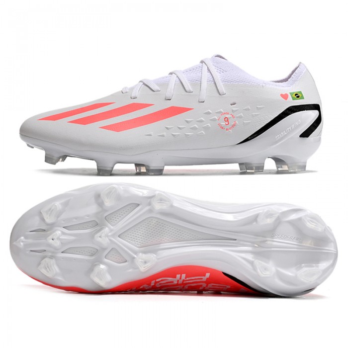 X 23 .1 FG Soccer Shoes-White/Pink-3343734