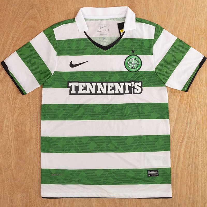2010-2012 Celtic Home Retro Soccer Jersey