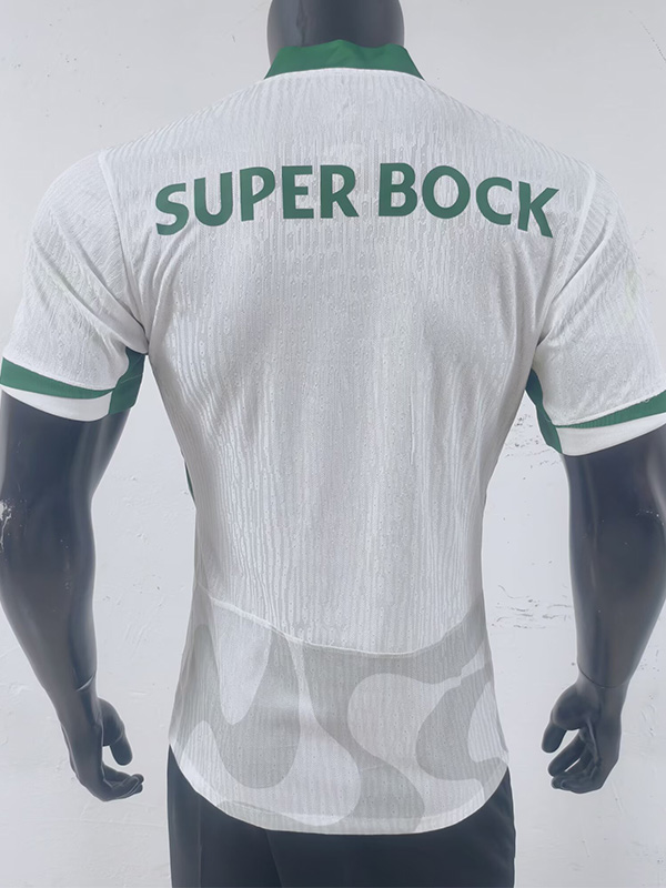 25-26 Sporting Lisbon Away Player Version Soccer Jersey