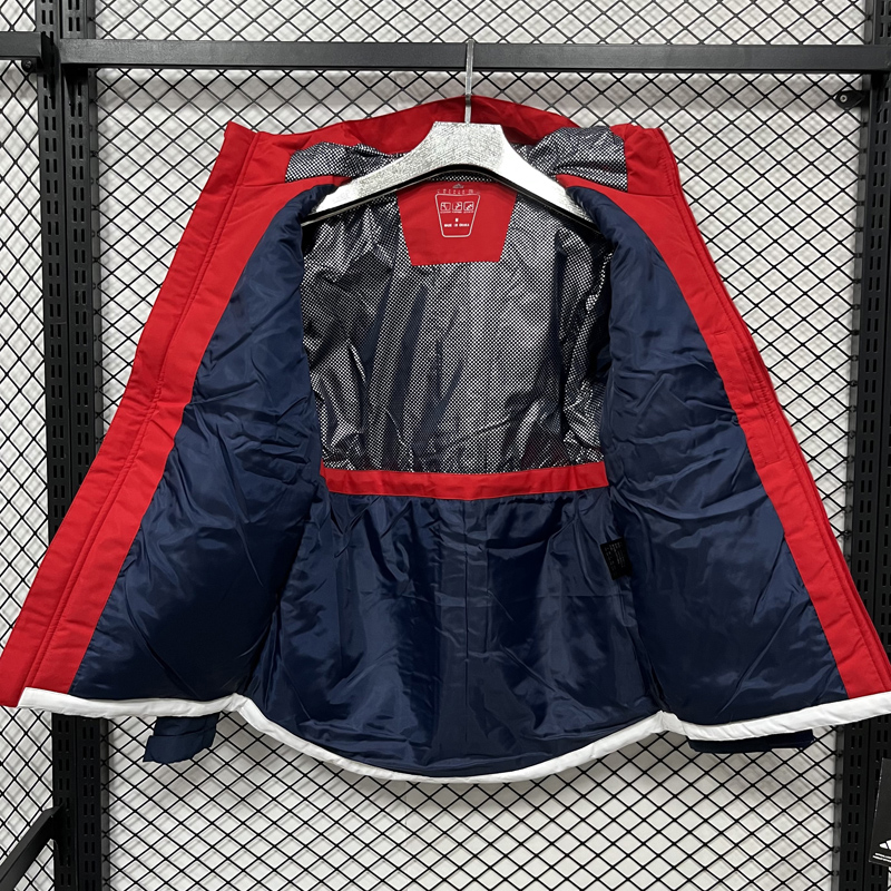 2025 AD Cotton Thickened warm Blue White Outdoor Jackets #P5加棉冲锋衣