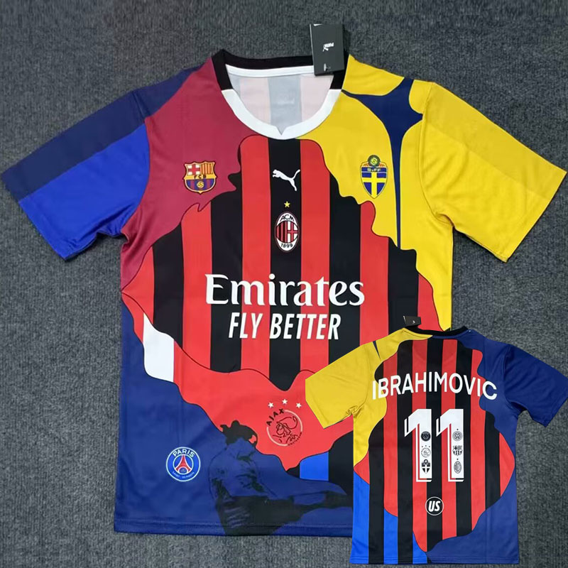 25-26 IBRAHIMOVIC #11 Special Edition Fans Soccer Jersey