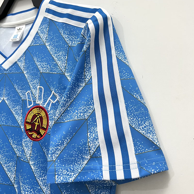 1988 DDR Germany Black Retro Soccer Jersey