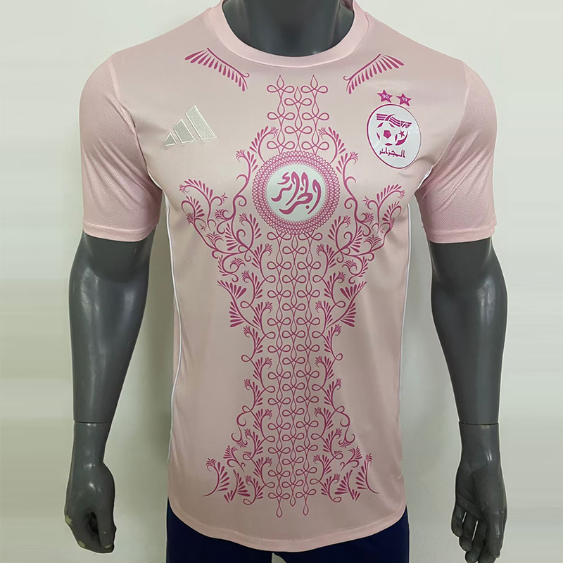 24-25 Algeria Pink Special Edition Fans Training shirts *粉色
