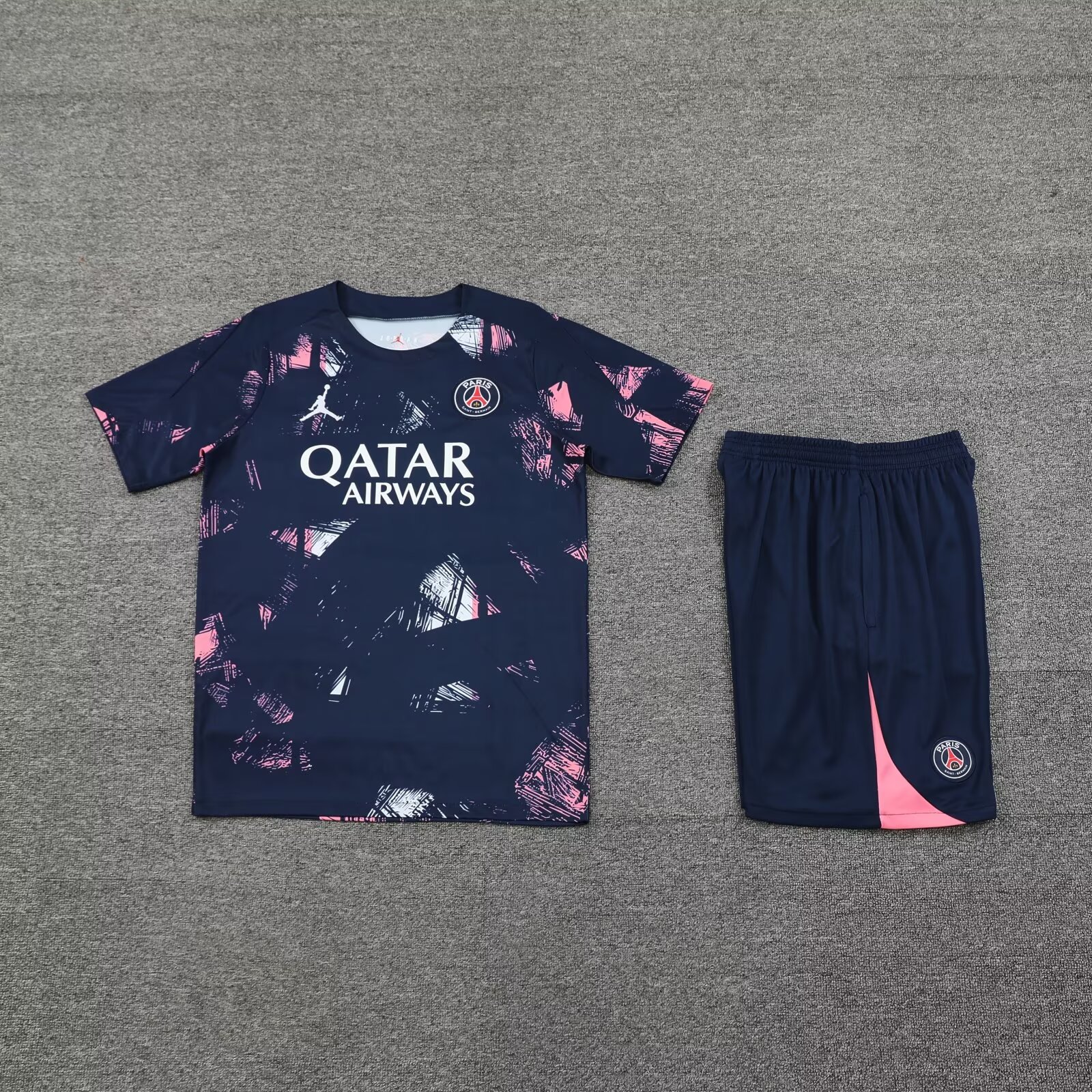 2024-25 PSG Jordan Dark blue Training Short Suit