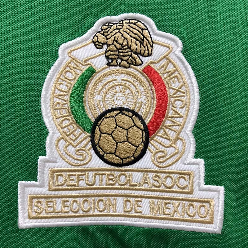 1986 Mexico Home Retro Soccer Jersey