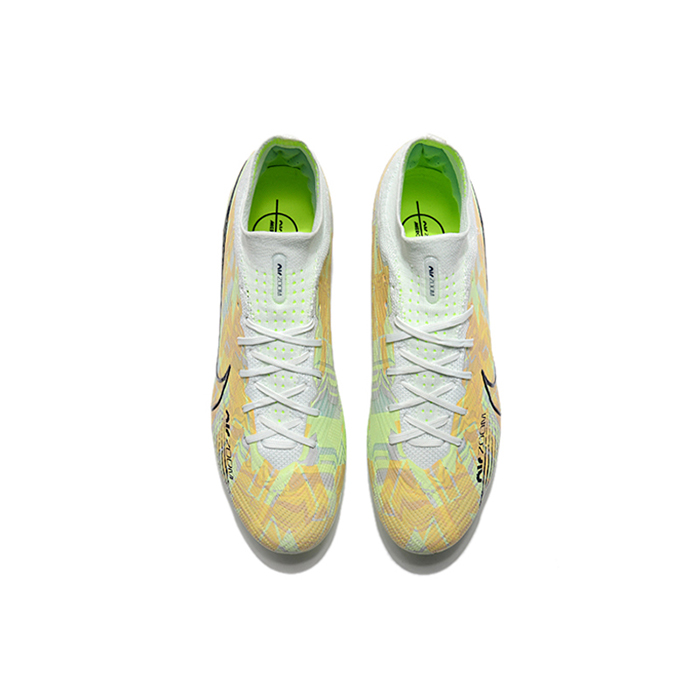 Air Zoom Mercurial Superfly IX Elite AG High Soccer Shoes-Green/Yellow-1291252