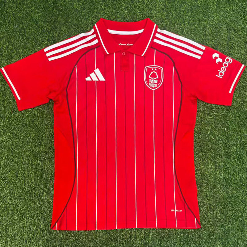 25-26 Nottingham Forest Home Fans Soccer Jersey