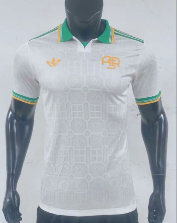 25-26 Roma three Player Version Soccer Jersey