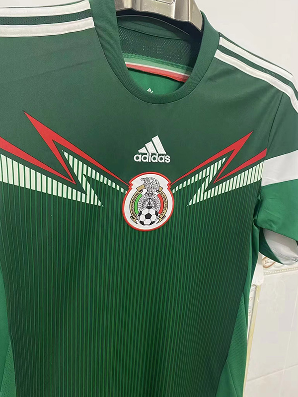2014 Mexico Home Retro Soccer Jersey